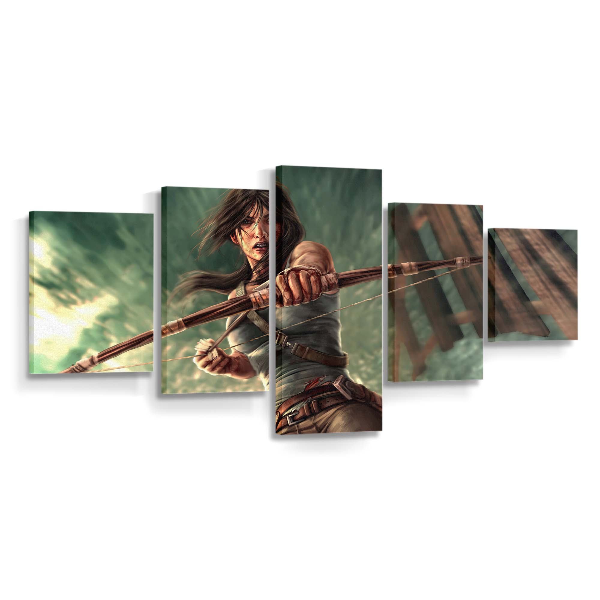 lara croft with bow and arrow 01